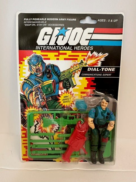 Vintage G.I. Joe Funskool International Heroes Dial Tone 1998 Action figure
