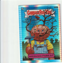 Load image into Gallery viewer, 2023 Garbage Pail Kids Chrome 6 Prism Sherwood Forest 243b 178/199
