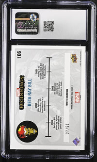 Load image into Gallery viewer, 2023 Marvel Beginnings Vol. 2 Ser. 1 Beta Ray Bill White Rainbow CGC 9 MINT

