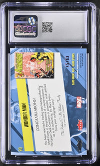 Load image into Gallery viewer, 2023 Marvel Ultra Avengers Wonder Man Red Foil Autograph #90 CGC 8 NM/MINT
