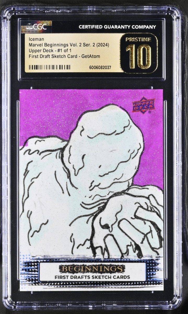 2024 Marvel Beginnings Vol.2 Ser.2 First Draft Sketch Card #1/1 CGC 10 PRISTINE