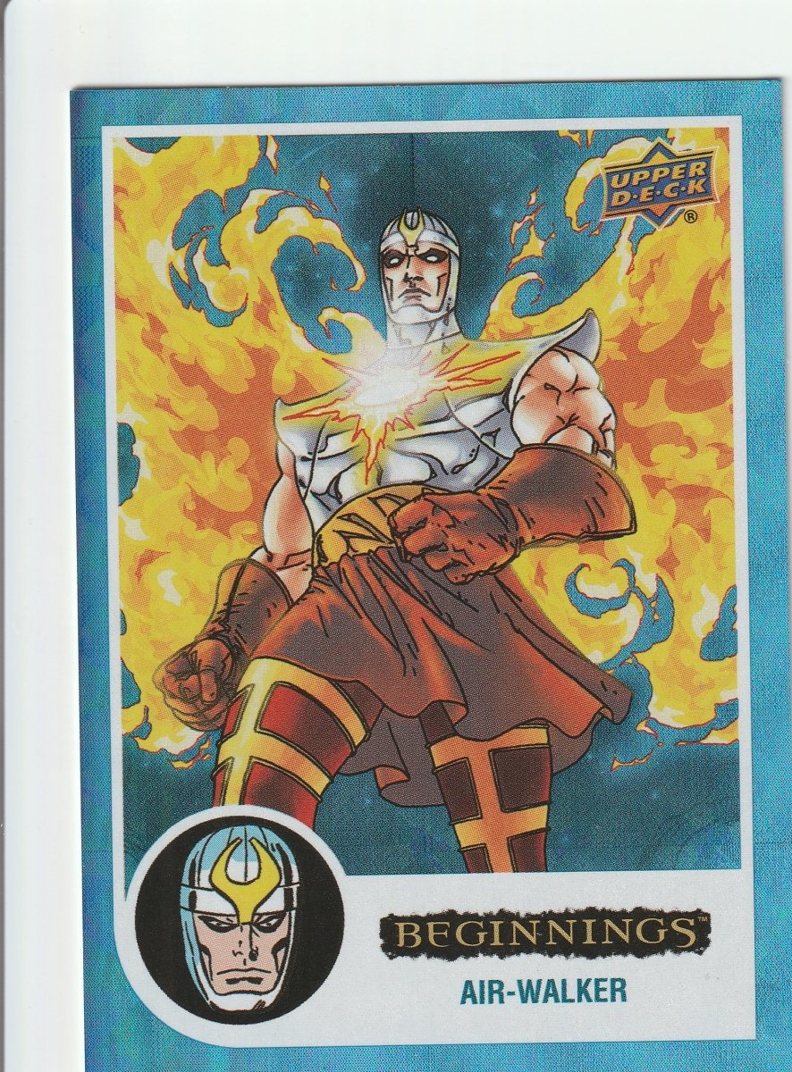 2024 Marvel Beginnings Volume 2 series 2 Air - Walker Blue Cosmic Cube #116 43/99