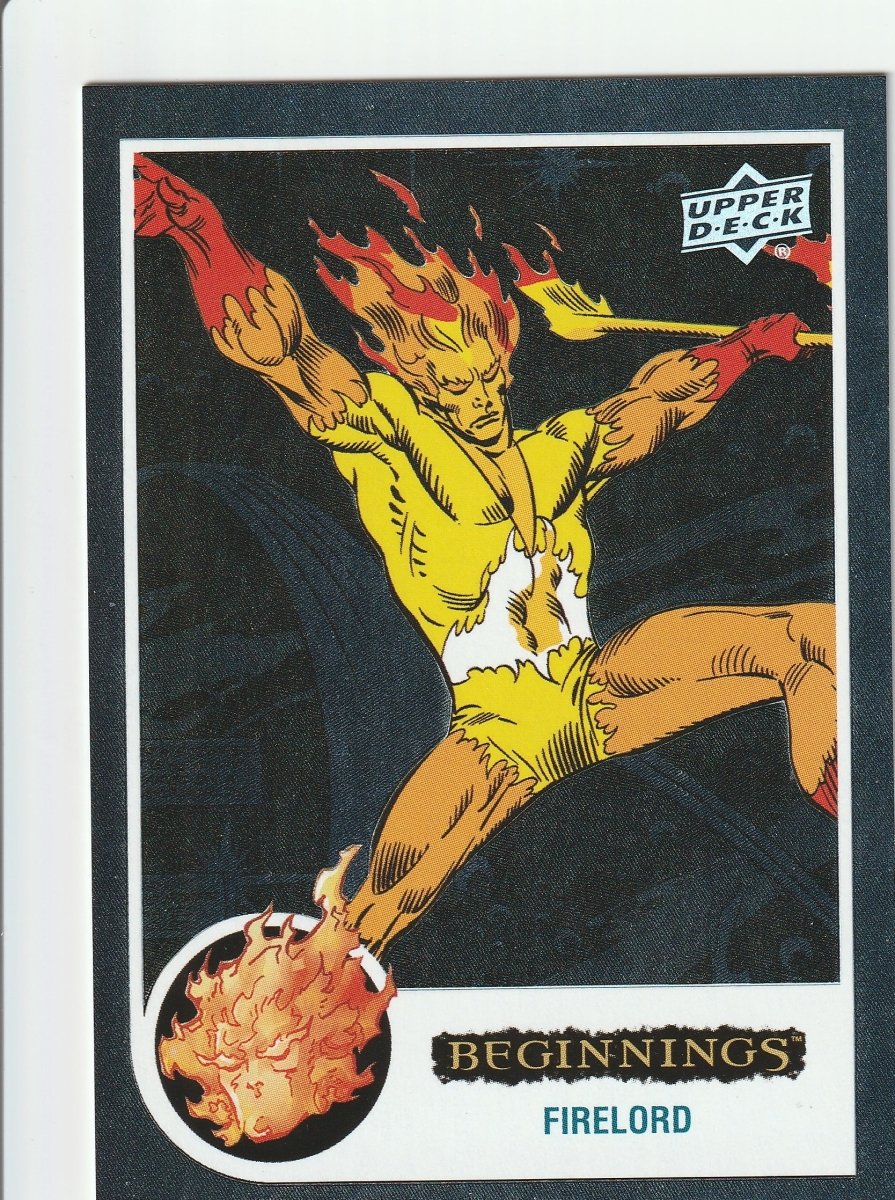 2024 Marvel Beginnings Volume 2 series 2 Firelord Flipped FX Black #FFX161 2/25