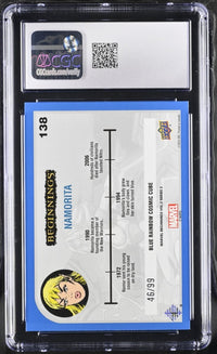 Load image into Gallery viewer, 2024 Marvel Beginnings Volume 2 series 2 Namorita Blue Cosmic Cube #138 CGC 8 NM/MINT
