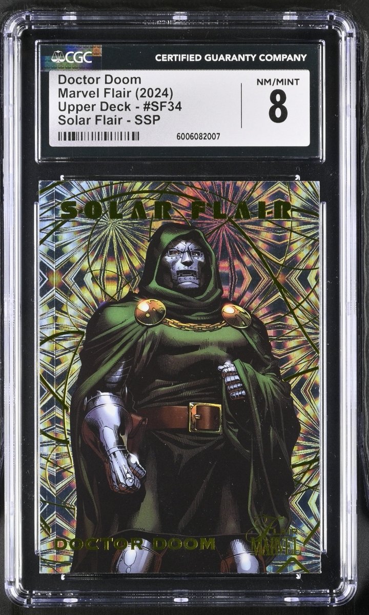 2024 Marvel Flair Doctor Doom Solar Flair SSP #SF34 CGC 8 NM/MINT