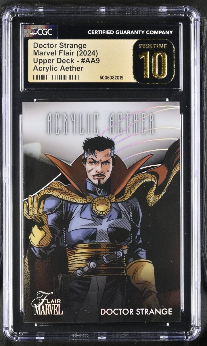 2024 Marvel Flair Doctor Strange Acrylic Aether #AA9 CGC 10 PRISTINE