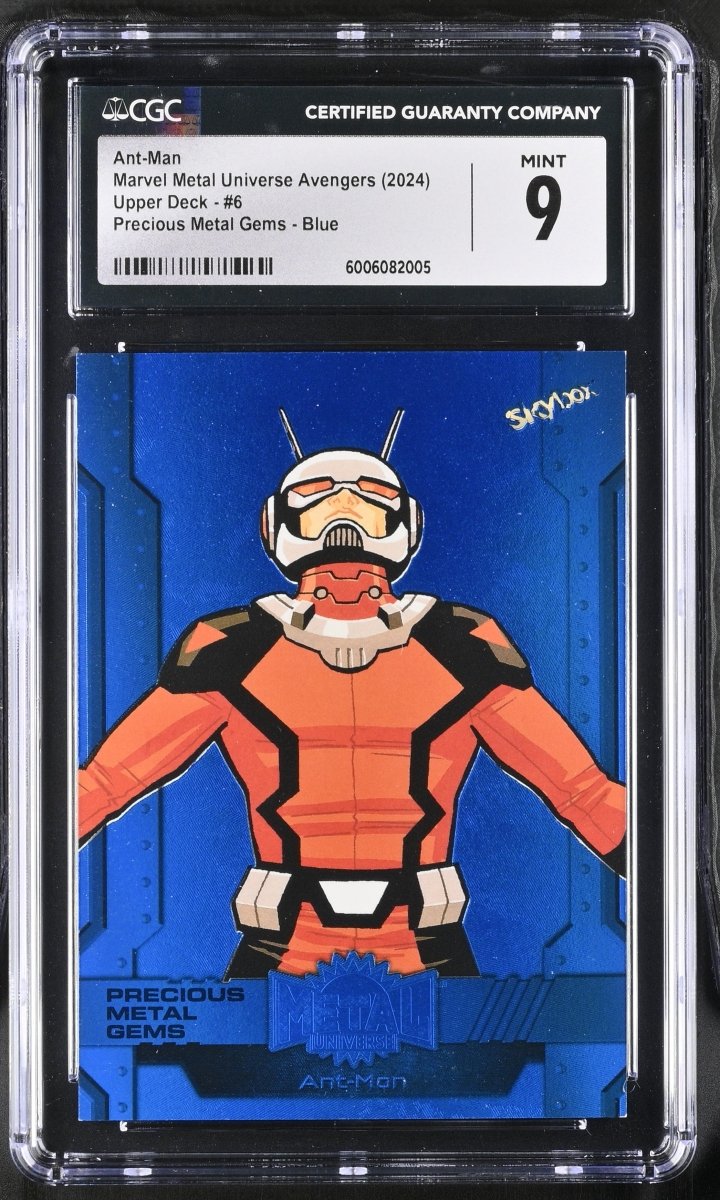 2024 Marvel Metal Ant - Man Blue PMG #6 CGC 9 MINT