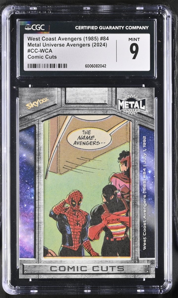 2024 Marvel Metal Comic Cuts #CC - WCA CGC 9 MINT Alpha 1/65!