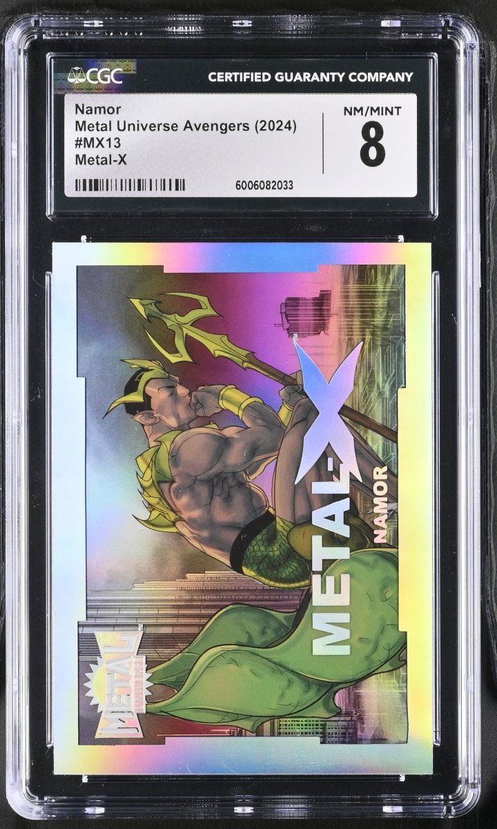 2024 Marvel Metal Namor Metal - X #MX13 CGC 8 NM/MINT