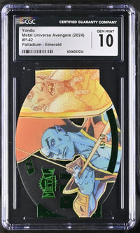 Load image into Gallery viewer, 2024 Marvel Metal Yondu Emerald Palladium #P - 42 CGC 10 GEM MINT

