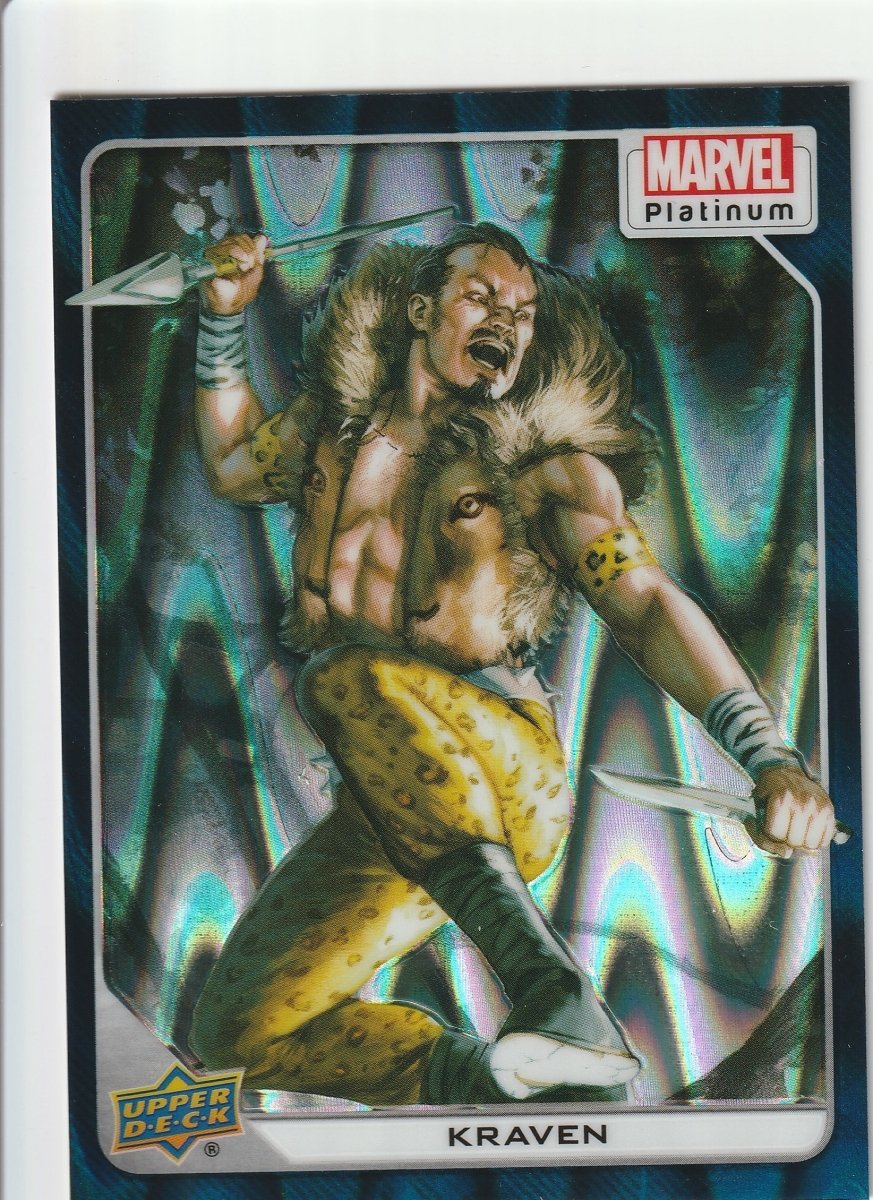 2024 Marvel Platinum Kraven Teal Wave #58 262/799