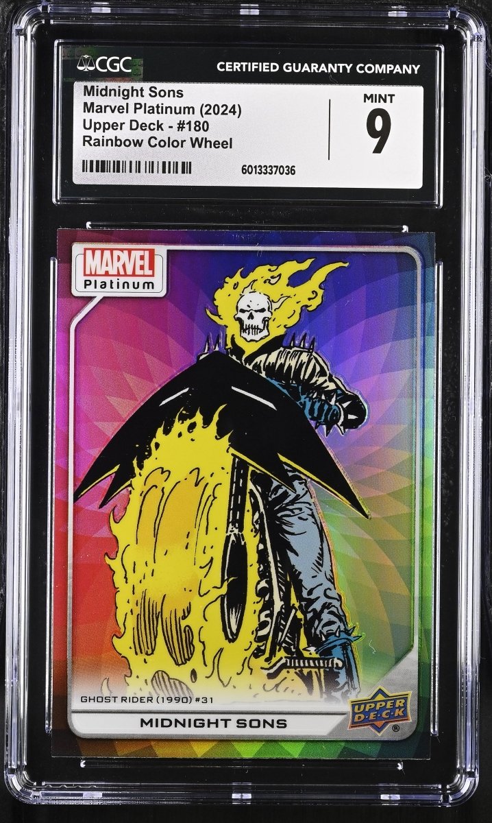 2024 Marvel Platinum Midnight Sons Rainbow Color Wheel CGC 9 MINT