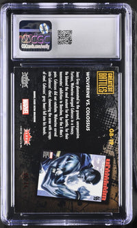 Load image into Gallery viewer, 2024 Marvel Ultra Wolverine vs. Colossus Red Foil #GB - 19 CGC 8.5 NM/MINT+
