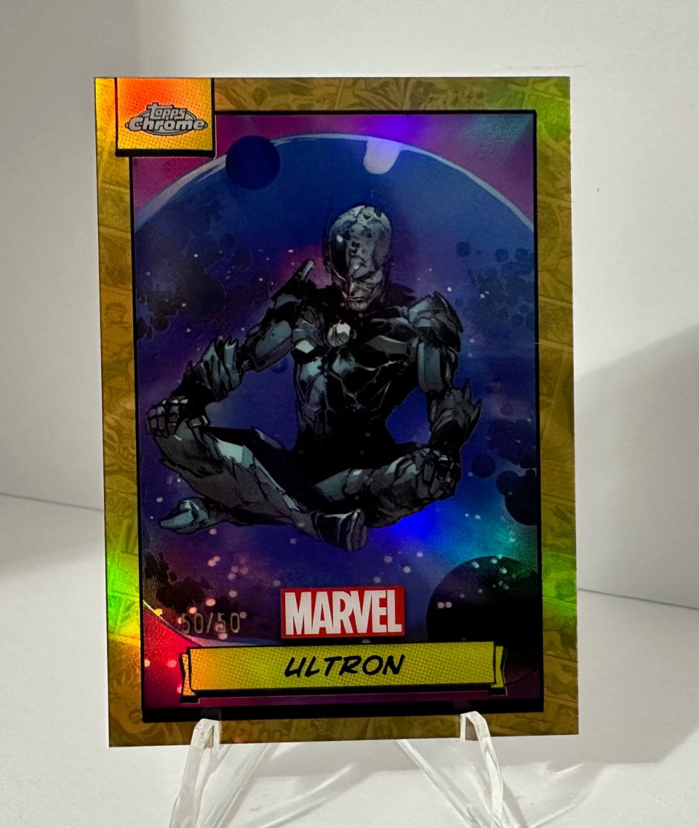 2024 Topps Chrome Marvel Ultron #56 True Gold OMEGA 50/50!