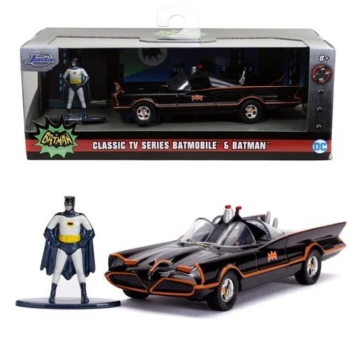 Batman Classic TV Series 1966 1:32 Scale Die - Cast Metal Vehicle with Figure