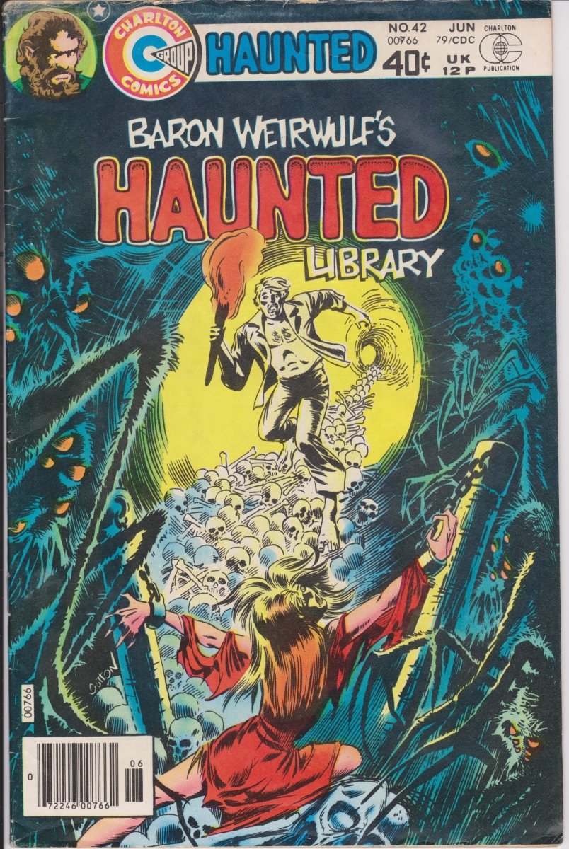 Charlton Comics Baron Weirwulf's Haunted Library #42 1979 G/VG