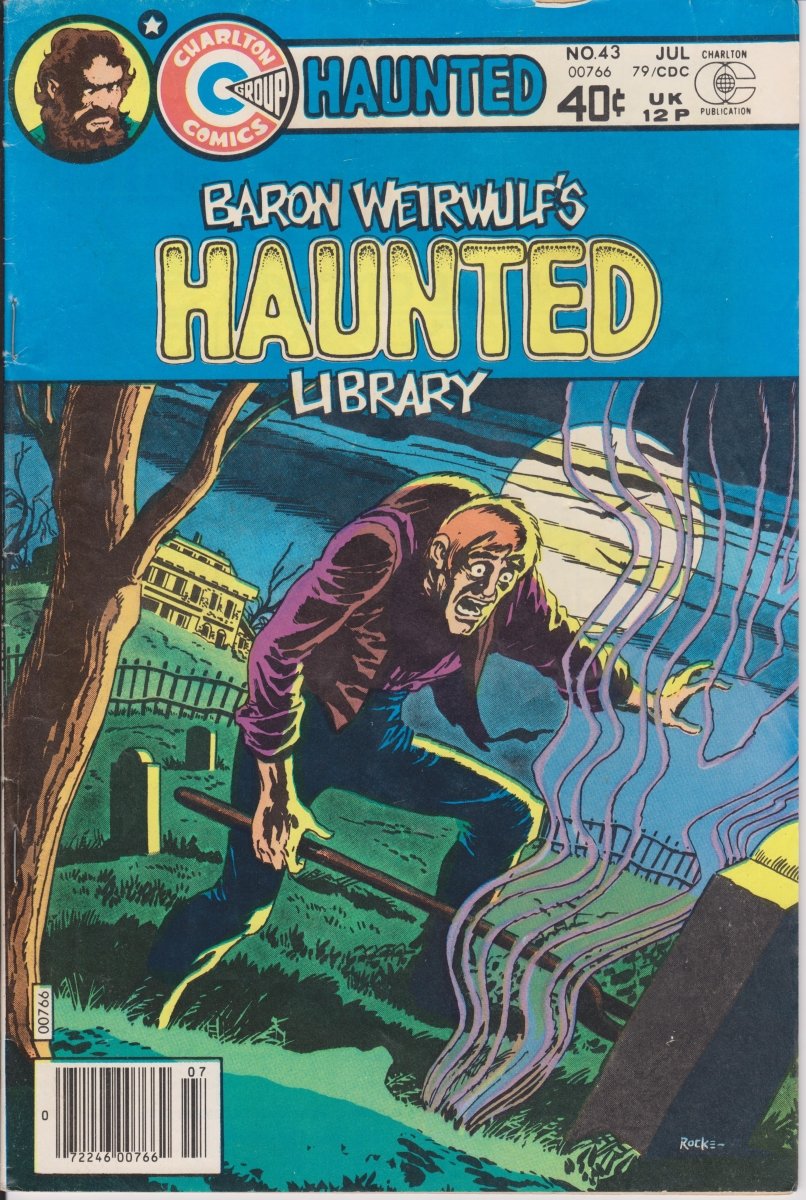 Charlton Comics Baron Weirwulf's Haunted Library #43 1976 F