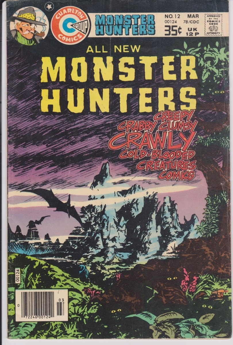 Charlton Comics Monster Hunters #12 1978 VG/F