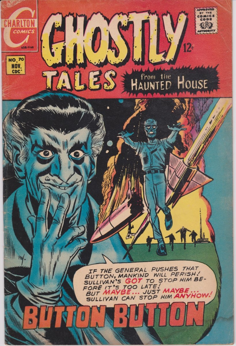 Charlton Ghostly Tales #70 1968 G/VG