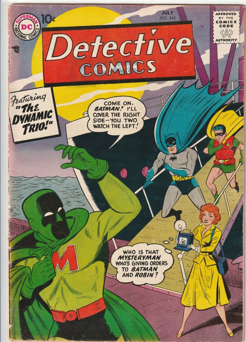 DC Detective Comics #245 1957 VG/G