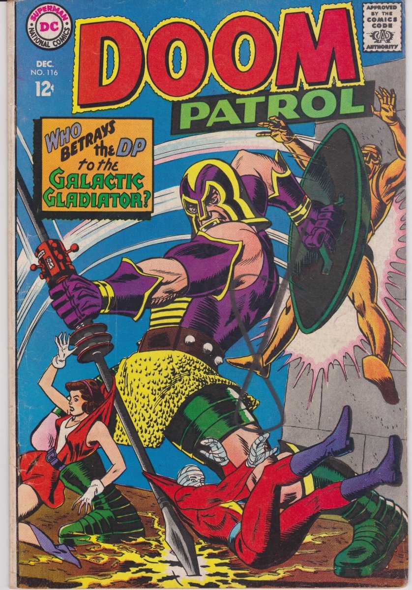 DC Doom Patrol 116 1967 VF