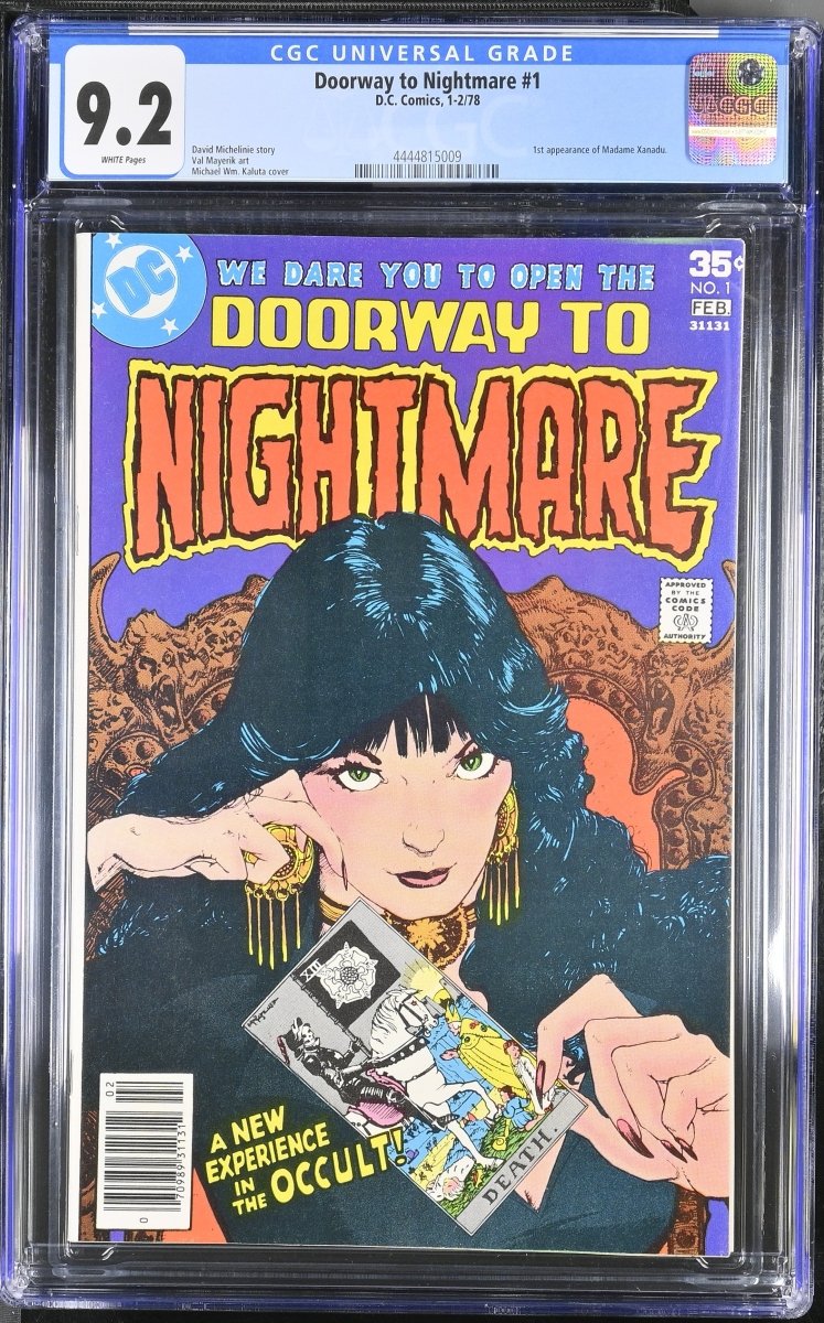 DC Doorway to Nightmare #1 CGC graded 9.2