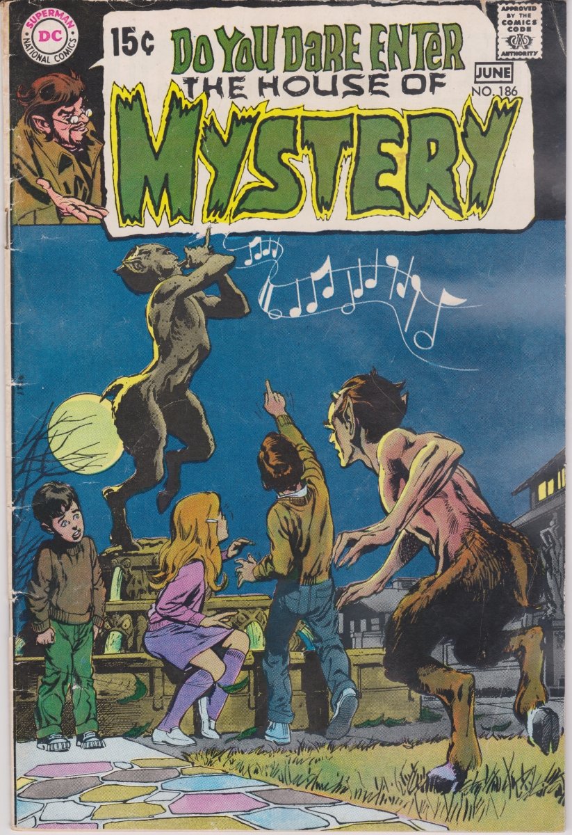 DC House of Mystery #186 1970 F/VF