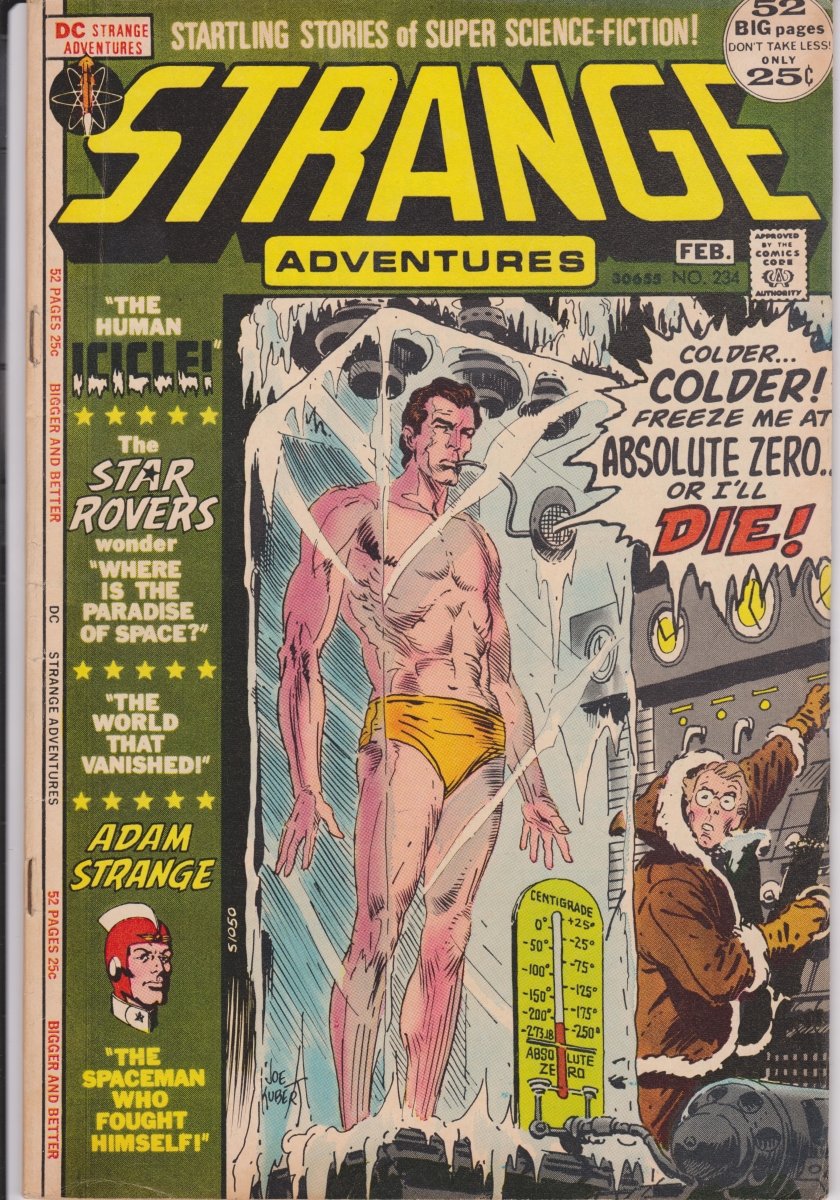 DC strange Adventures #234 1972 VG/F