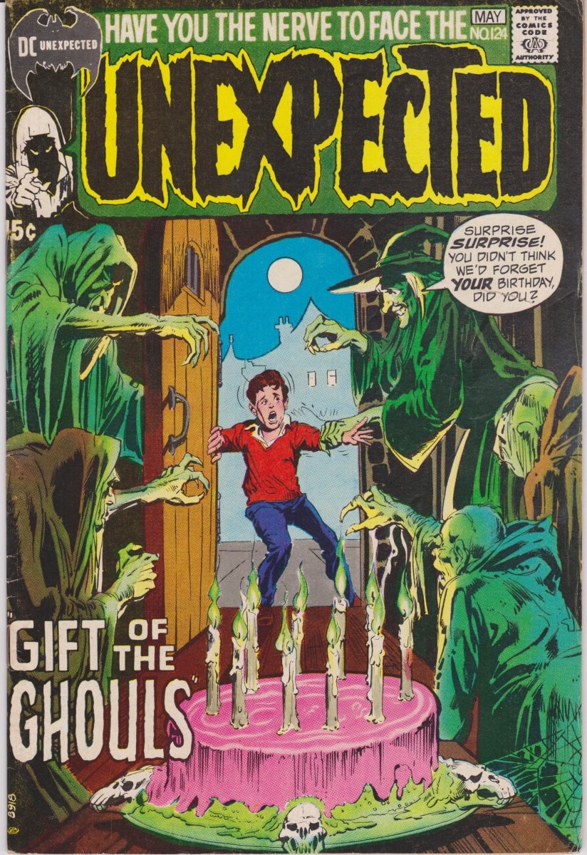 DC Unexpected #124 1970 F