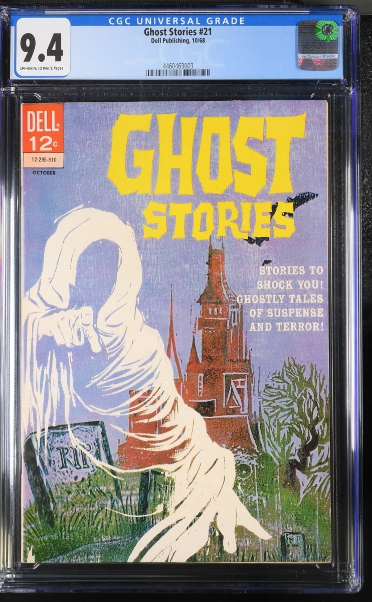 Dell Ghost Stories #21 CGC graded 9.4