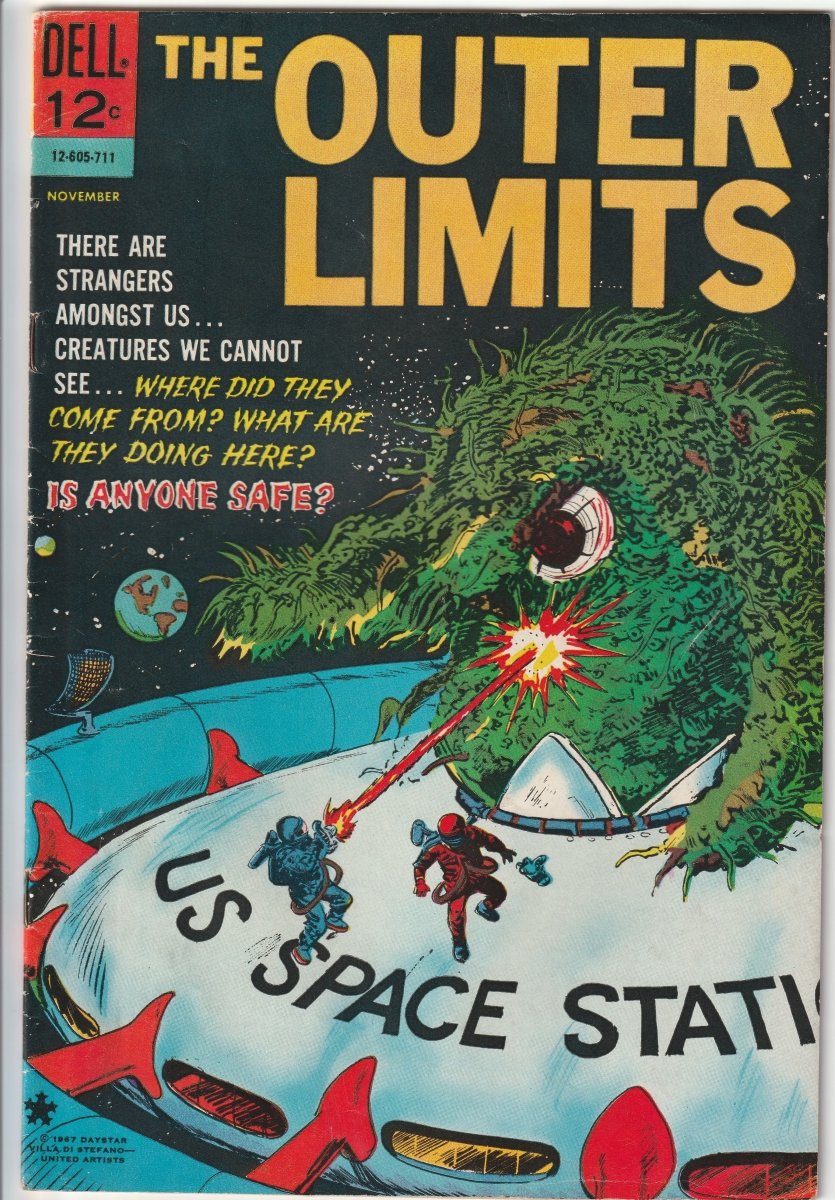 Dell The Outer Limits #16 1967 VF