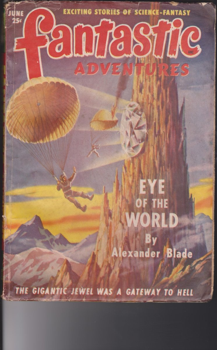 Fantastic Adventures Volume 11 issue #6 1949 pulp G/VG