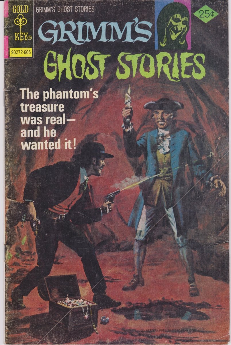 Golden Key Grimm's Ghost Stories #30 1976 G/VG