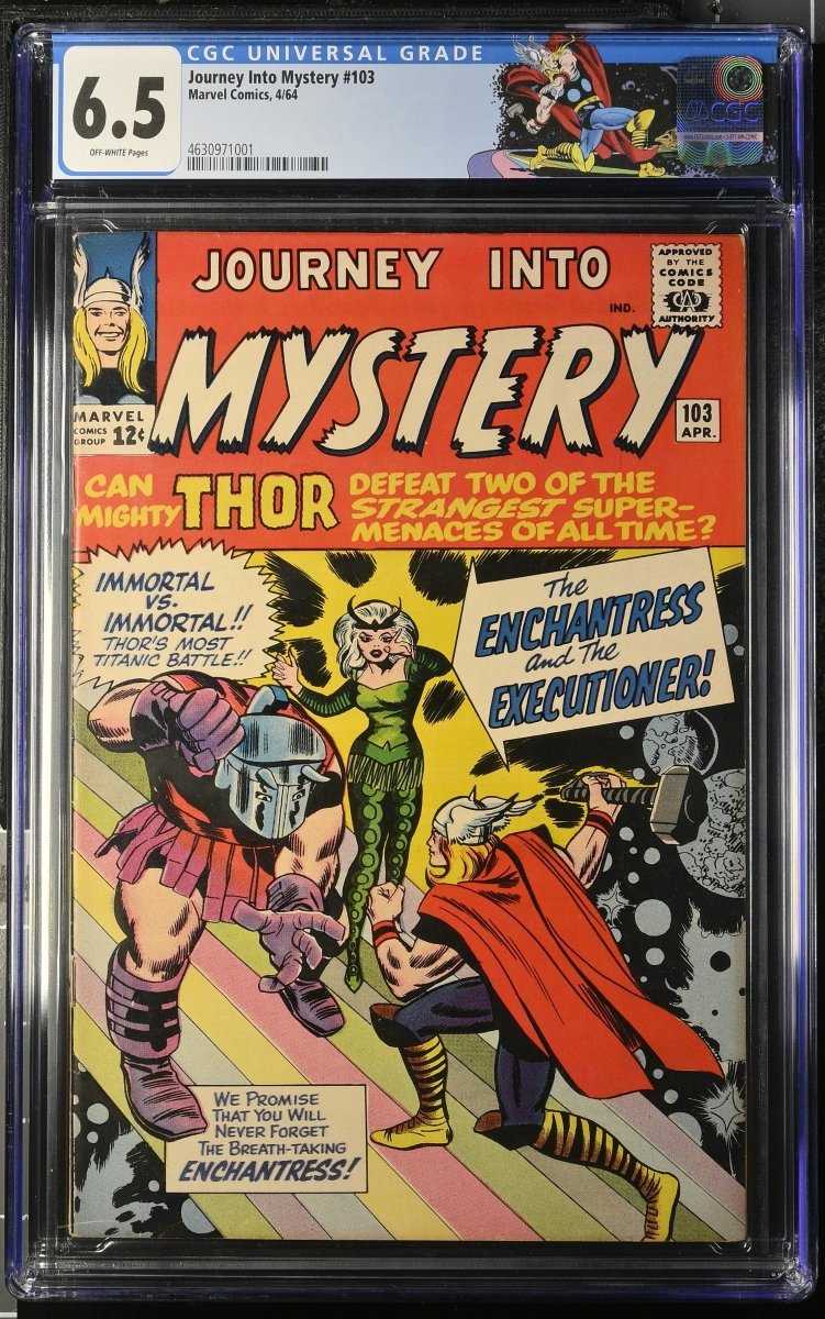 Marvel Comics Journey into Mystery 103 CGC 6.5