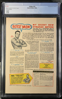 Load image into Gallery viewer, Marvel Comics X - Men 15 1965 CGC 7.5
