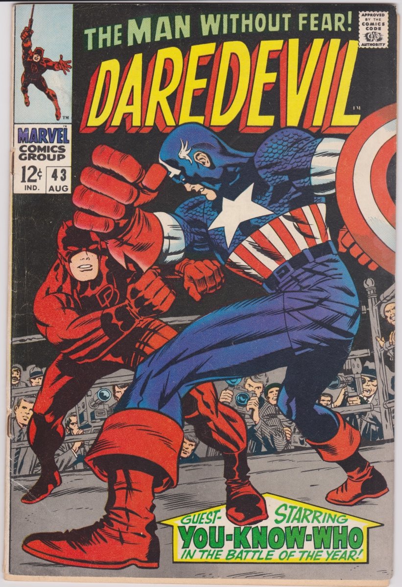 Marvel DareDevil #43 1968 F/VF