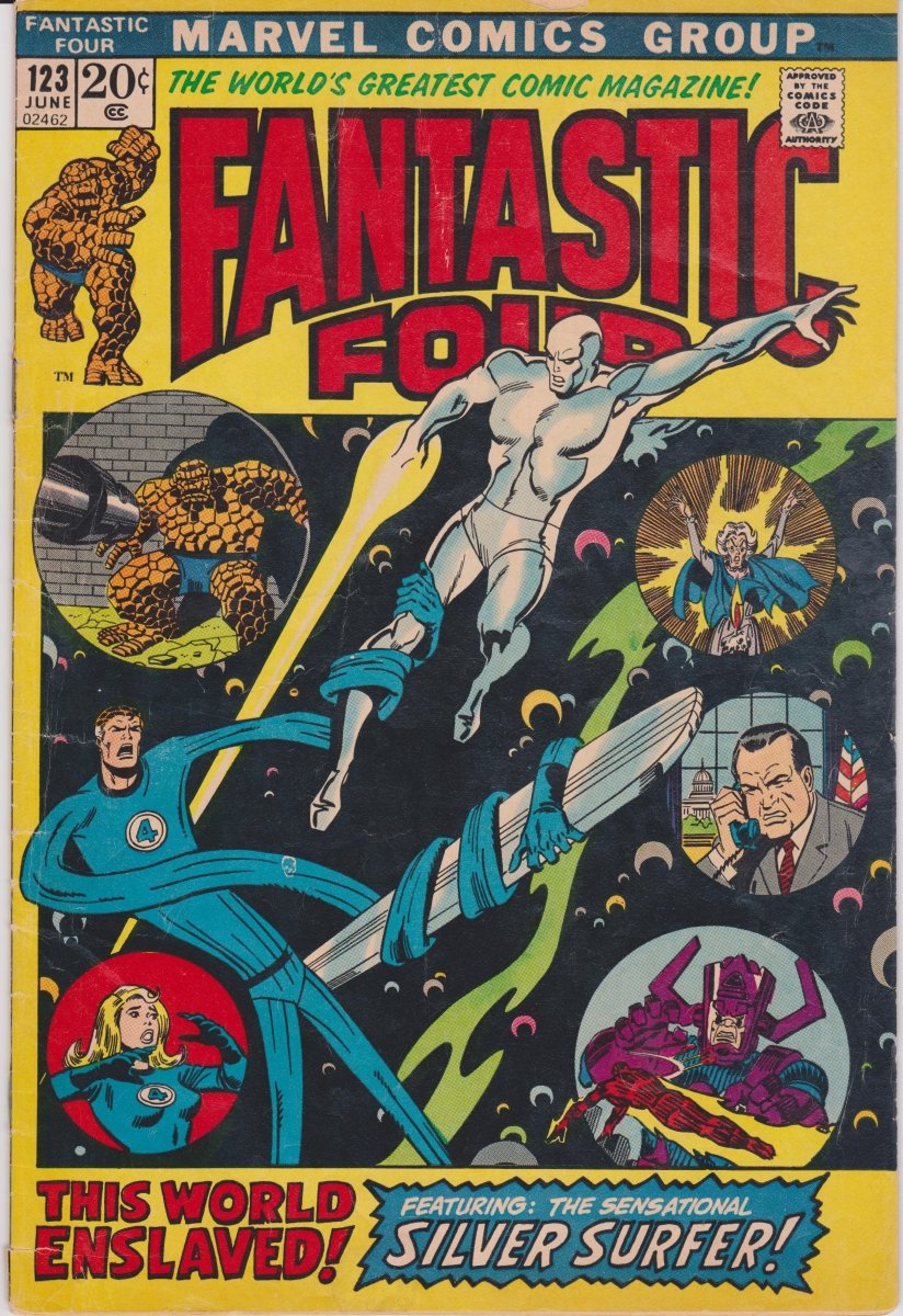 Marvel Fantastic Four #123 1972 G/VG