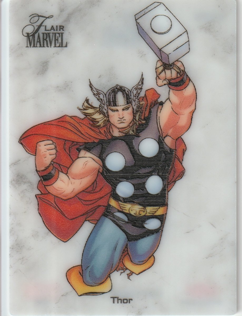 Marvel Flair 2024 Thor Carved CC22 card