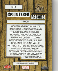 Load image into Gallery viewer, Marvel Flair 2024 Thor Splintered Facade SF - 4 card
