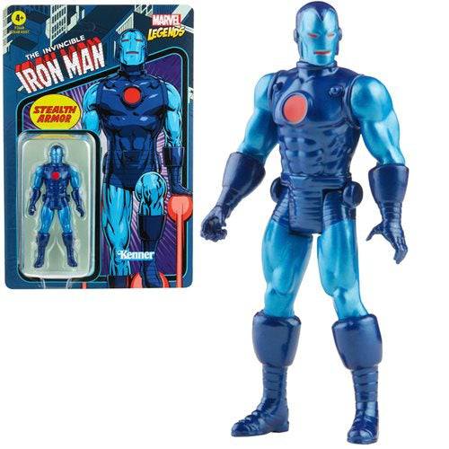 Marvel Legends Retro 375 Collection Stealth Armor Iron Man 3 3/4 - Inch Action Figure