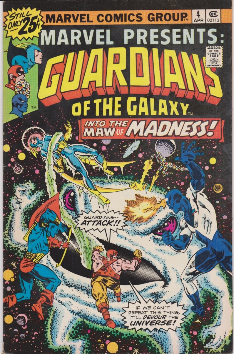 Marvel Marvel Presents Guardians of the Galaxy #4 1976 F/VF