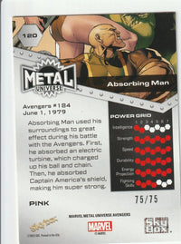 Load image into Gallery viewer, Marvel Metal Avengers 2024 Absorbing Man #120 75/75 OMEGA!
