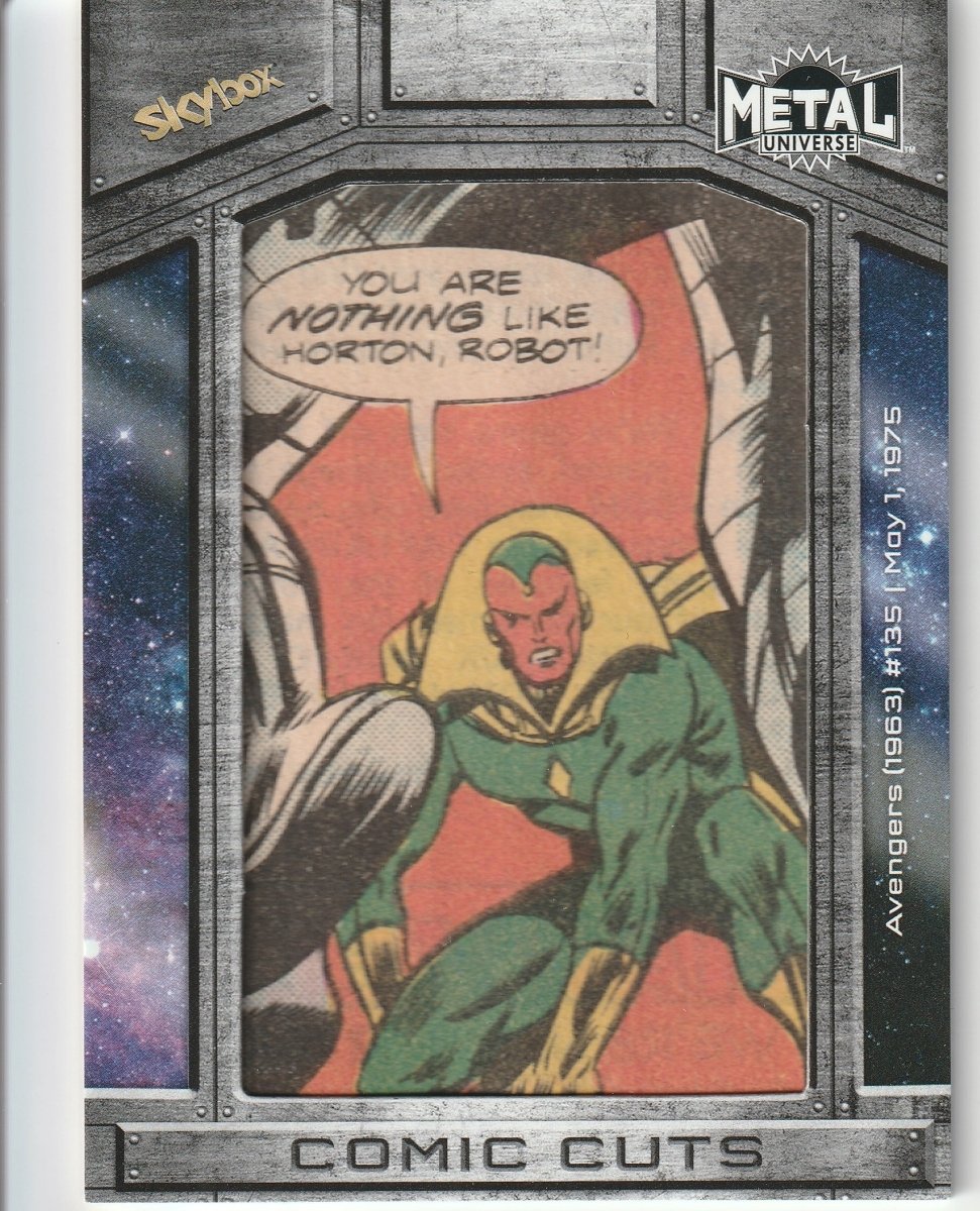 Marvel Metal Avengers 2024 Comic Cuts CC - AV24 (Vision)