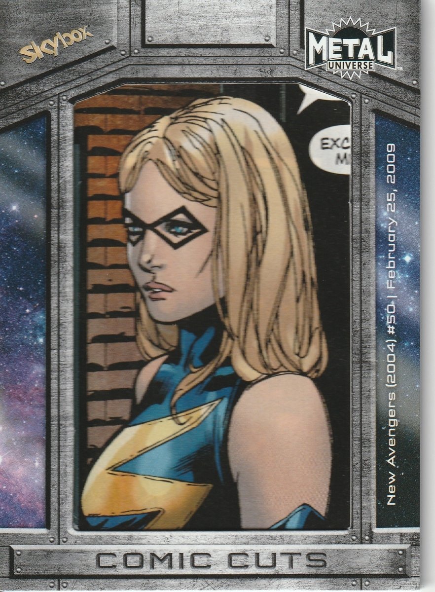 Marvel Metal Avengers 2024 Comic Cuts CC - NA3 (Ms. Marvel)