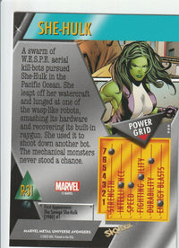 Load image into Gallery viewer, Marvel Metal Avengers 2024 She - Hulk Retro #R - 31
