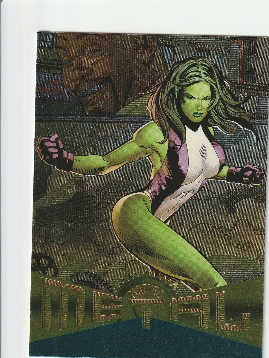 Marvel Metal Avengers 2024 She - Hulk Retro #R - 31