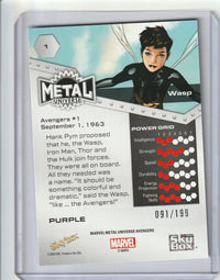 Load image into Gallery viewer, Marvel Metal Avengers 2024 Wasp Purple #1 91/199
