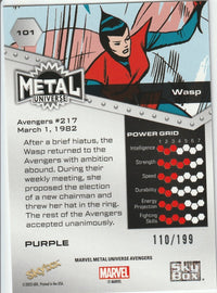 Load image into Gallery viewer, Marvel Metal Avengers 2024 Wasp Purple #101 110/199
