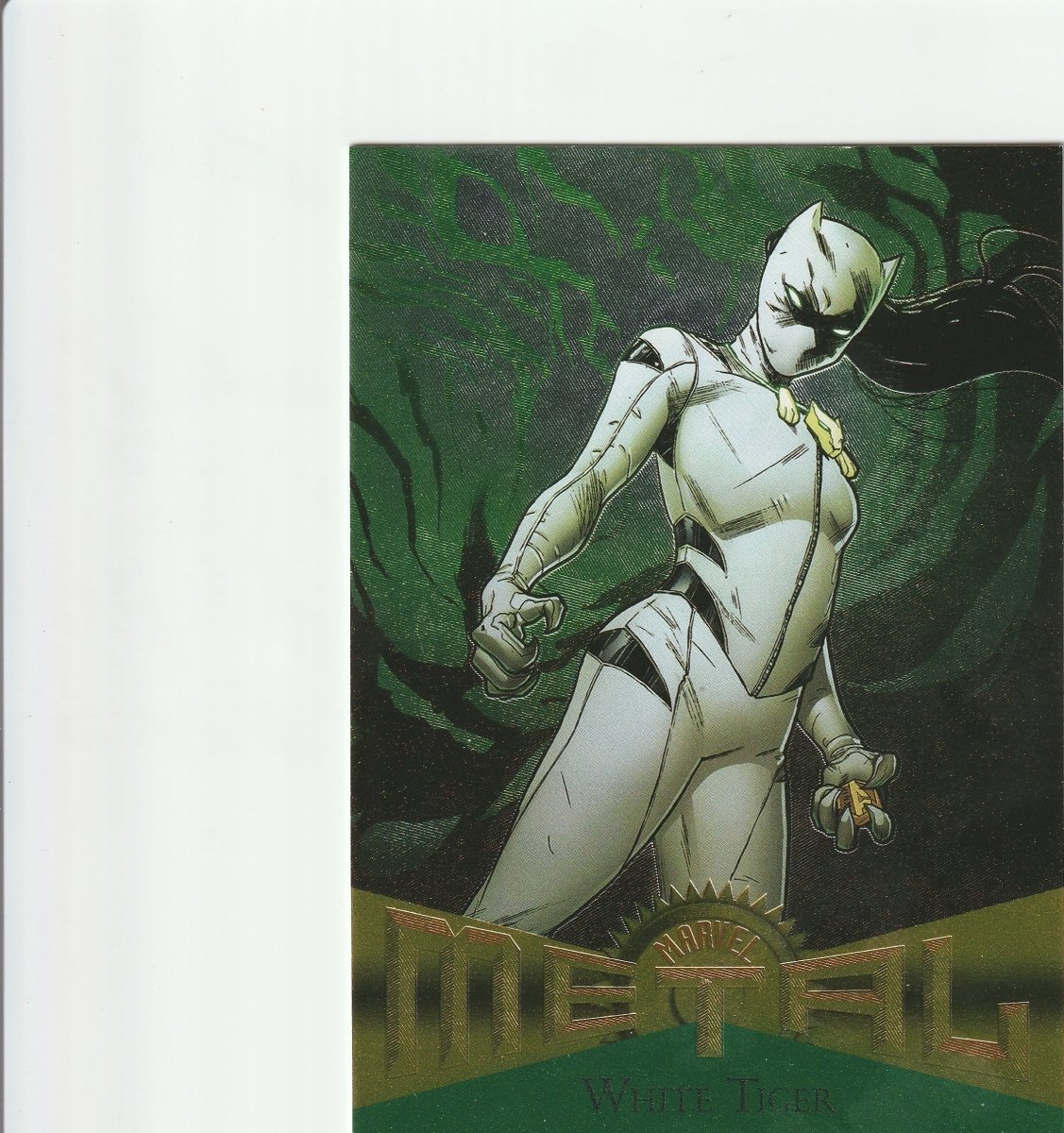 Marvel Metal Avengers 2024 White Tiger Retro #R - 49