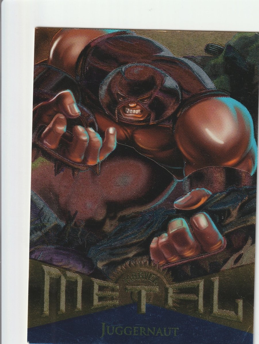 Marvel Metal Inaugural edition 1995 Juggernaut #99